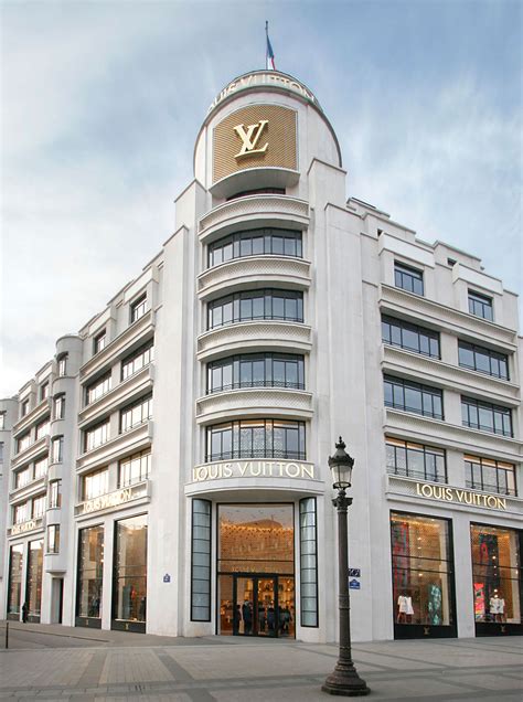 louis vuitton maison champs élysées paris francja|boutique champs élysées Paris.